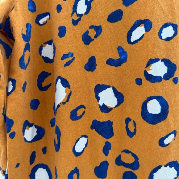 3.1 Phillip Lim x Target Long Sleeve Ruched Cheetah Print Knee Length Dress XL - Picture 8 of 10